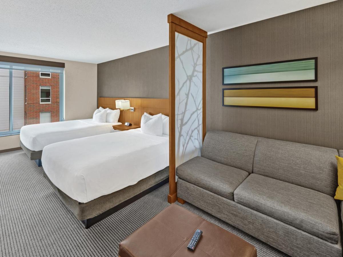 Queen Room with Two Queen Beds - High Floor at Hyatt Place Champaign-Urbana
