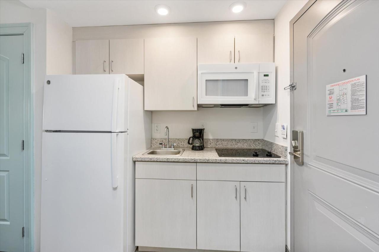 City View with Balcony, 2 Queen Beds and Kitchenette at Monte Carlo Boardwalk Oceanfront Ocean City