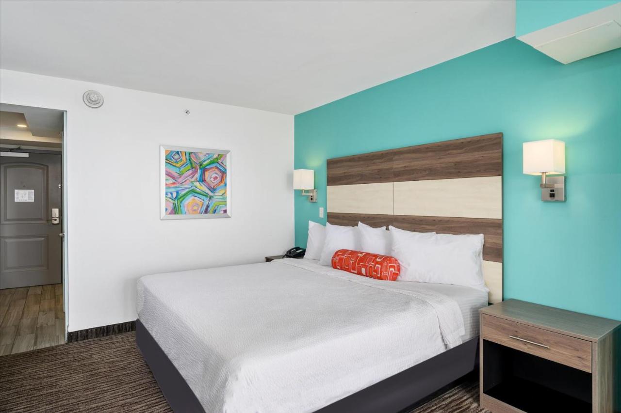 Ocean Front Room with King Bed and Balcony at Monte Carlo Boardwalk Oceanfront Ocean City