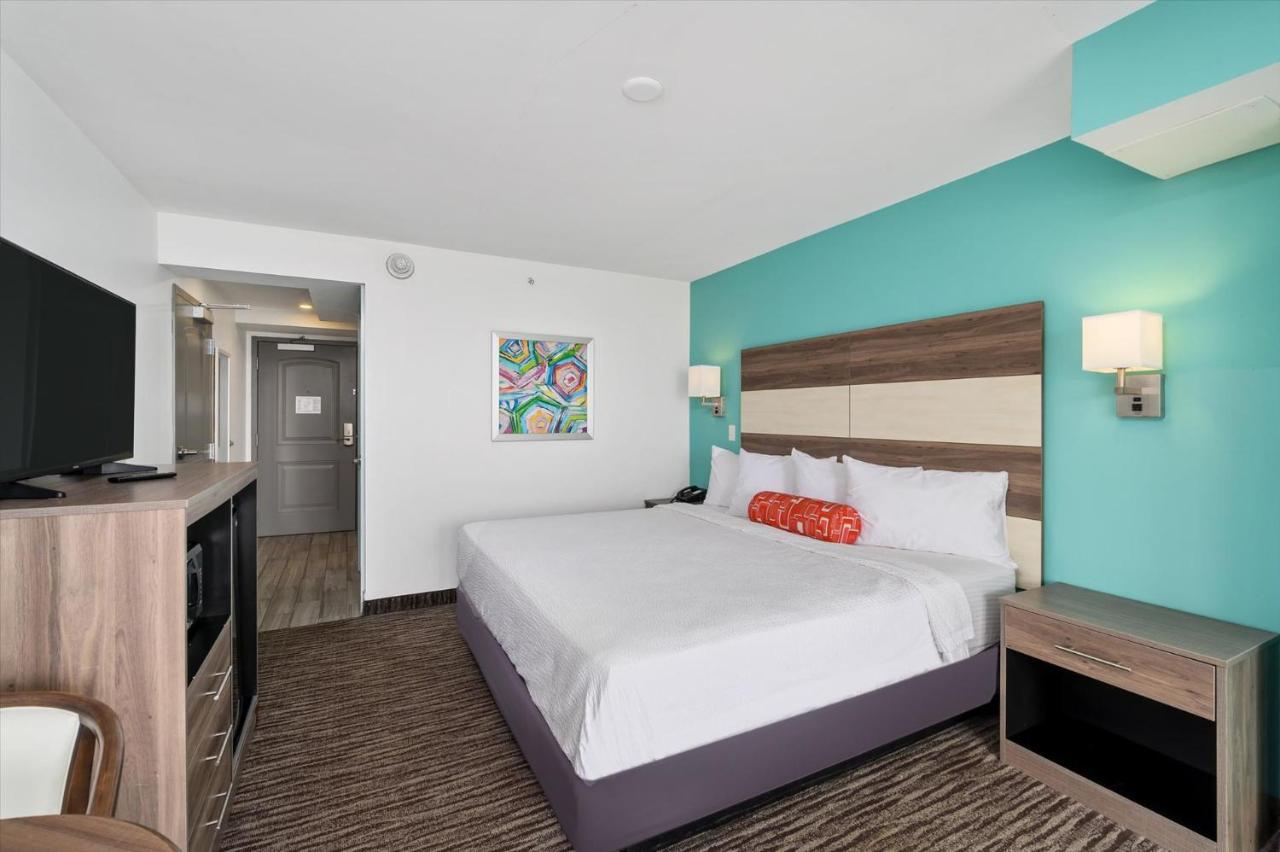 Ocean Front Room with King Bed and Balcony at Monte Carlo Boardwalk Oceanfront Ocean City