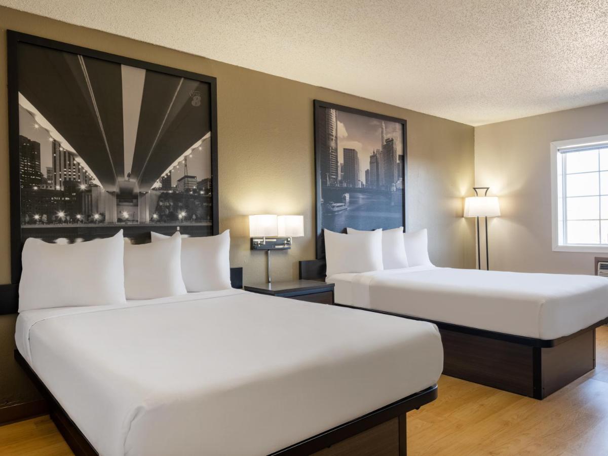 Double Room with Two Double Beds - Non-Smoking at Super 8 by Wyndham Clinton
