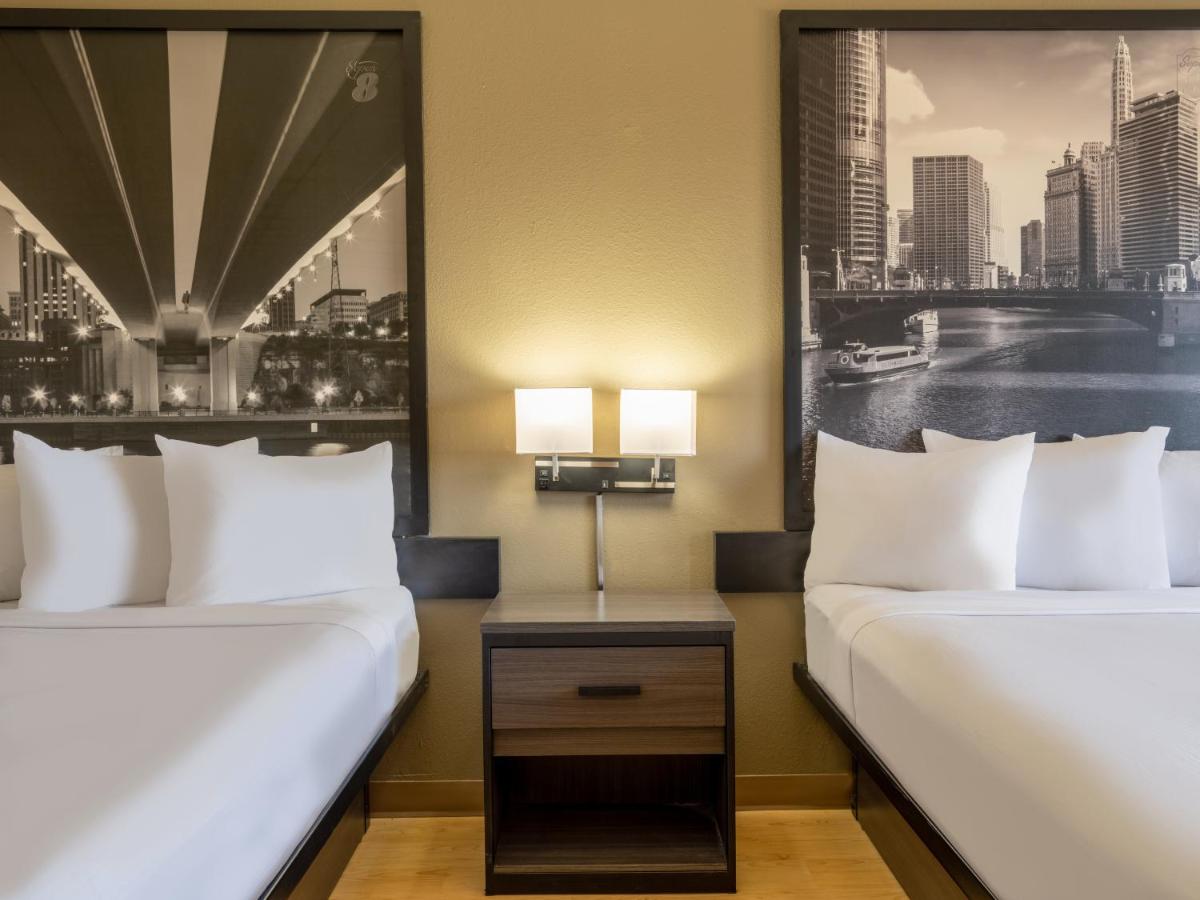 Double Room with Two Double Beds - Non-Smoking at Super 8 by Wyndham Clinton
