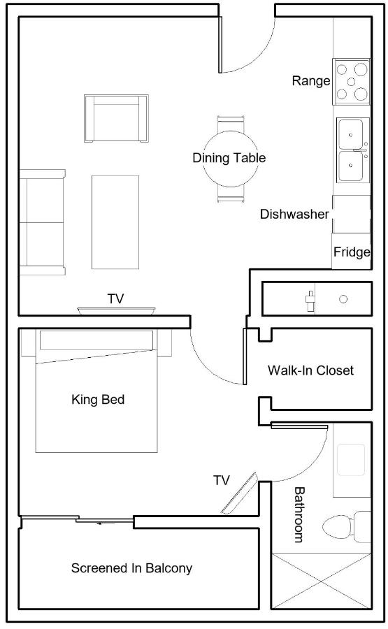 Standard Suite at Wiggins Pass Chalet
