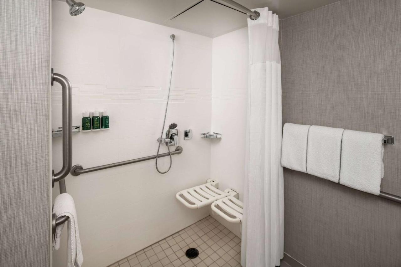 Two Bedroom Suite - Queen in Each with Roll-In Shower - Mobility Accessible at Sonesta ES Suites Fairfax Fair Lakes