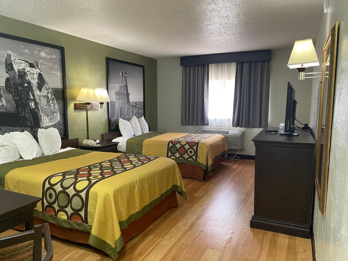 Double Room with Two Double Beds - Non-Smoking at Super 8 by Wyndham Amarillo Central TX