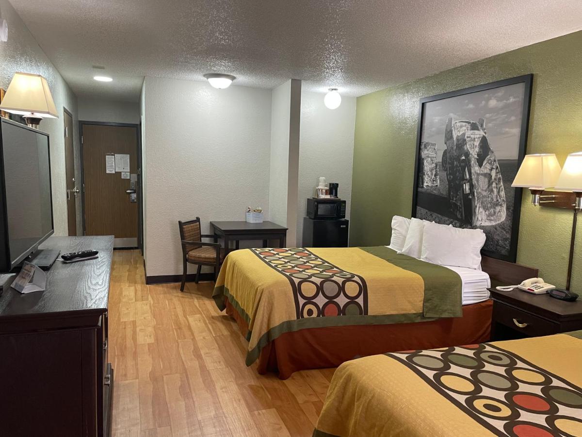 Double Room with Two Double Beds - Non-Smoking at Super 8 by Wyndham Amarillo Central TX