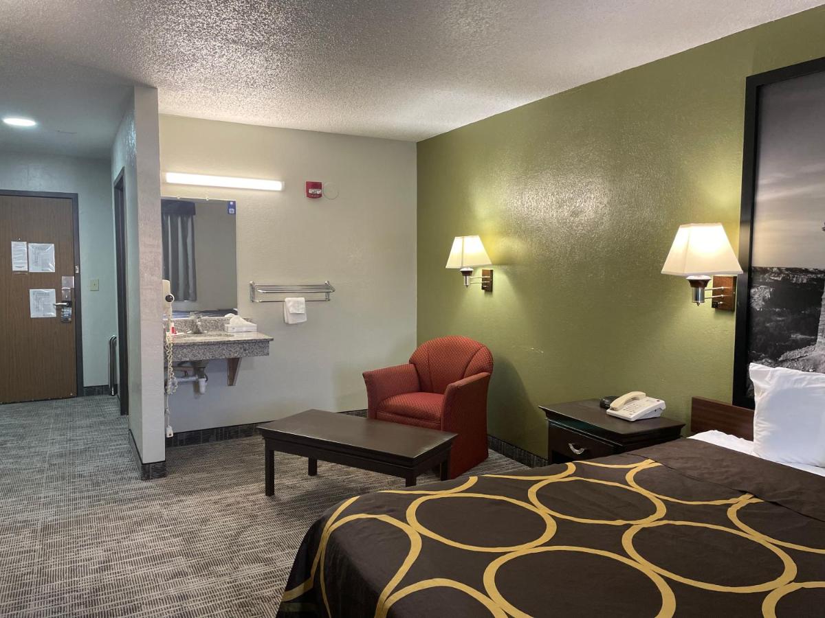 King Room - Mobility Access/Non-Smoking at Super 8 by Wyndham Amarillo Central TX