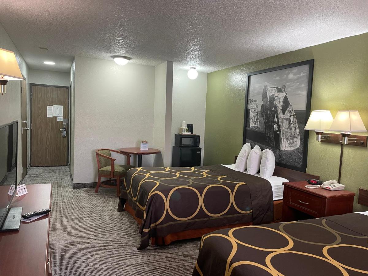 Double Room with Two Double Beds - Non-Smoking at Super 8 by Wyndham Amarillo Central TX