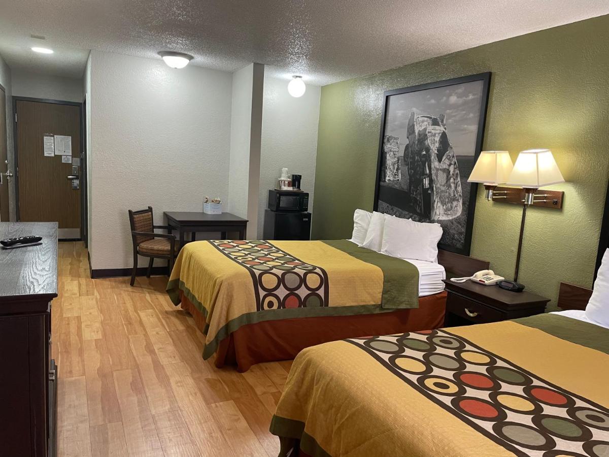 Double Room with Two Double Beds - Non-Smoking at Super 8 by Wyndham Amarillo Central TX