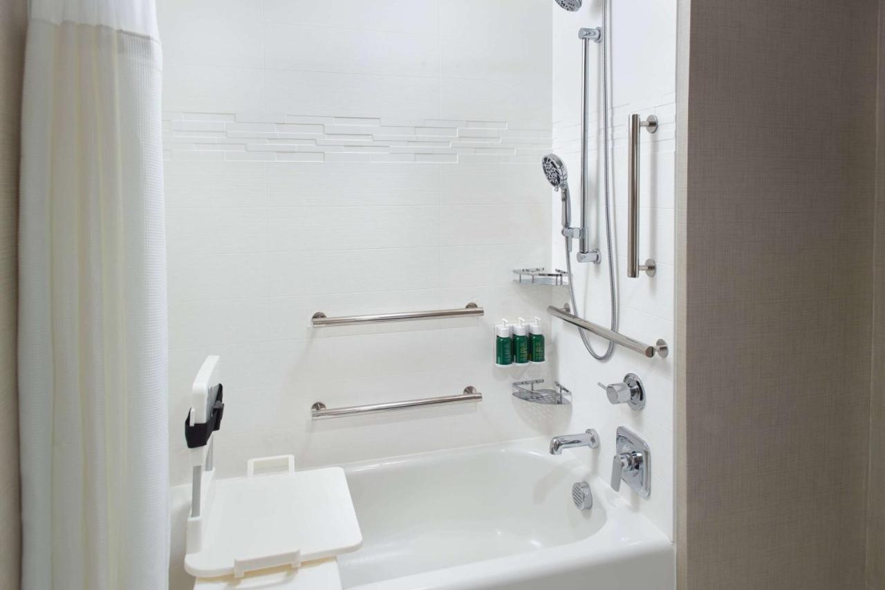 Mobility Accessible Two Bedroom Suite - Queen in Each - Roll-In Shower at Sonesta ES Suites Raleigh Cary