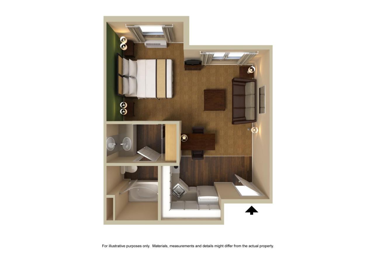 Deluxe Studio with 1 King Bed - Non-Smoking at Extended Stay America Suites Oakland Alameda Airport