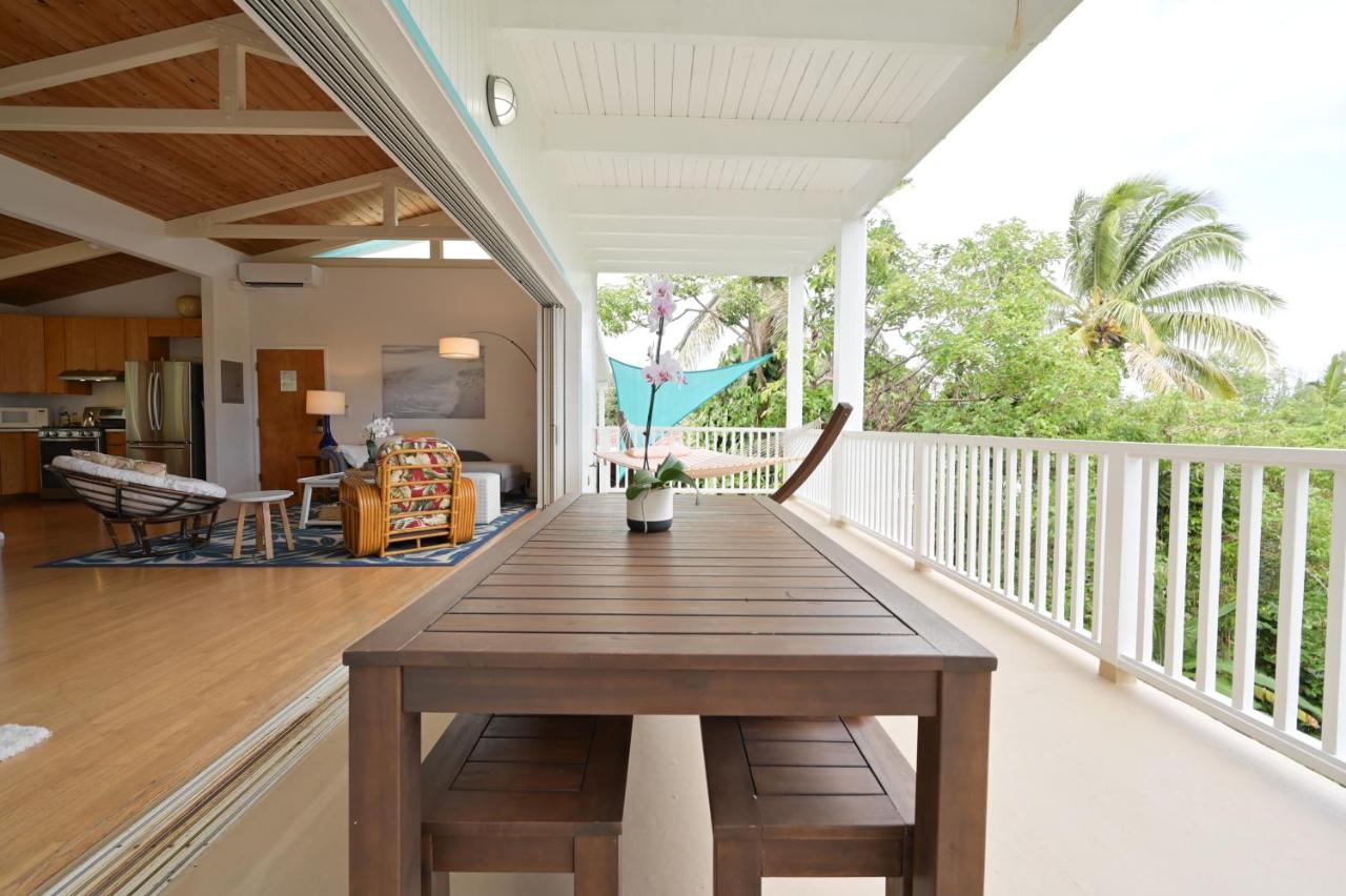 | Peaceful Kehena Beach Treehouse Villa w/ Star Deck