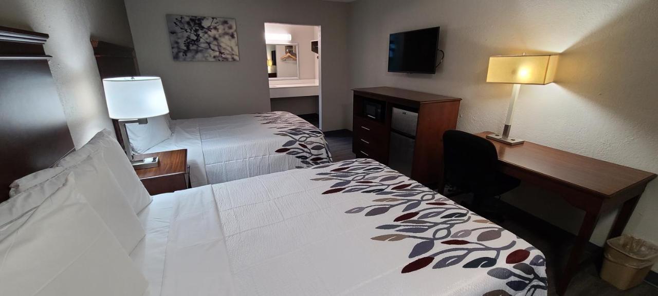 Deluxe Room with Two Queen Beds Non-Smoking at Red Roof Inn LaGrange