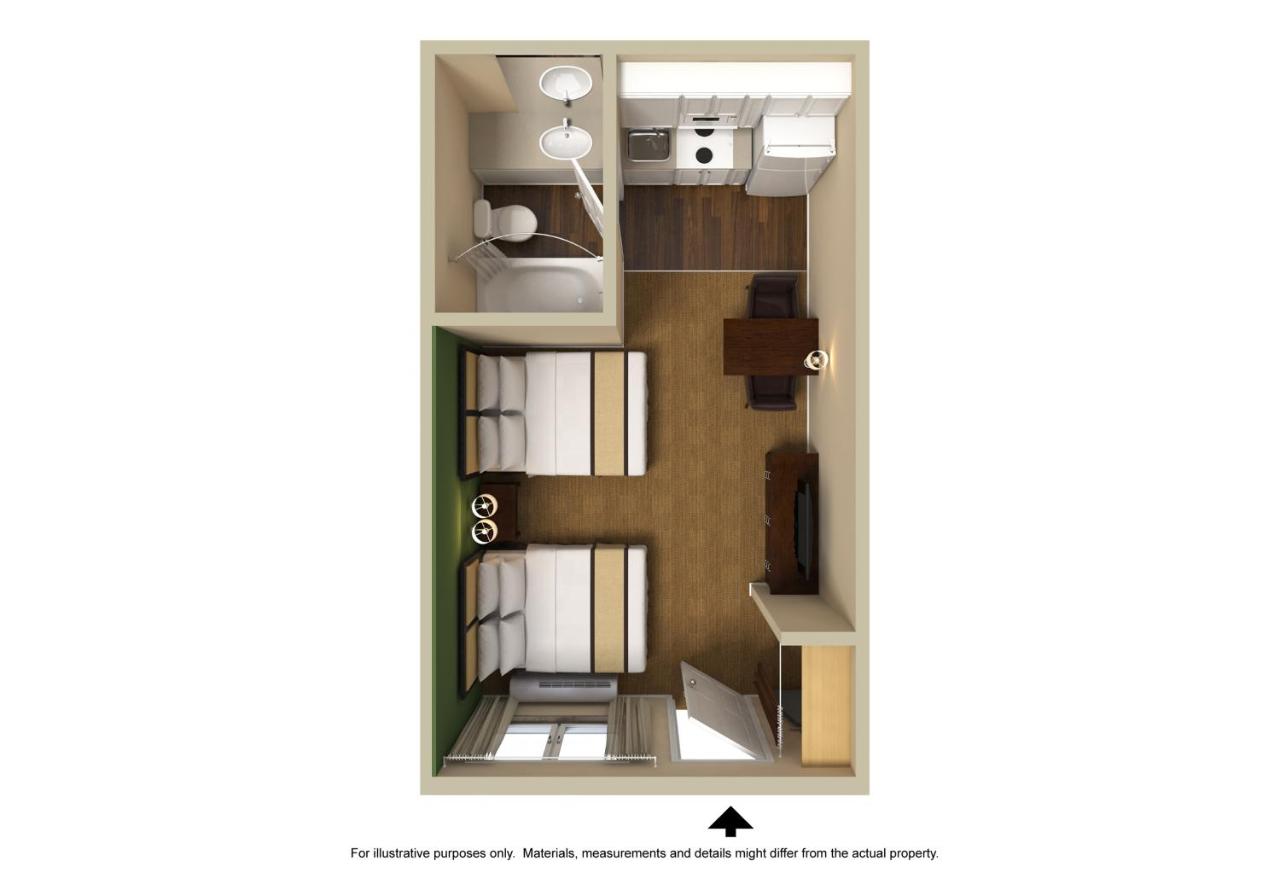Studio with 2 Twin Beds - Non-Smoking at Extended Stay America Select Suites - Chattanooga - Airport