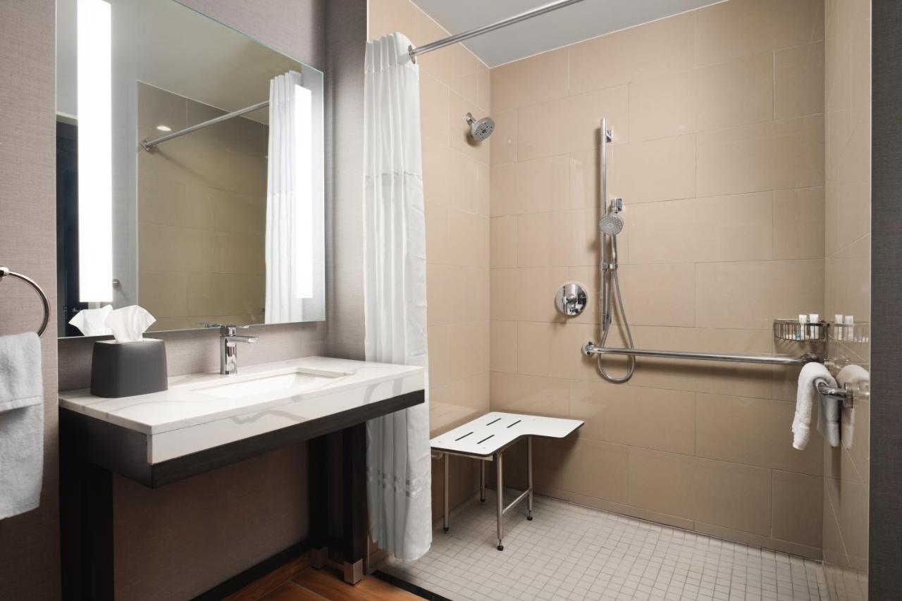 King Room - Roll-In-Shower - Disability Access at Hyatt House LAX/Century Blvd