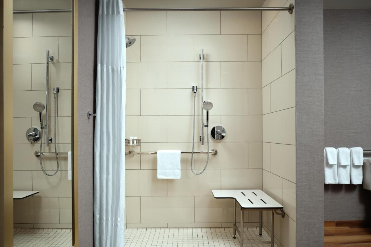 King Room - Roll-In-Shower - Disability Access at Hyatt House LAX/Century Blvd