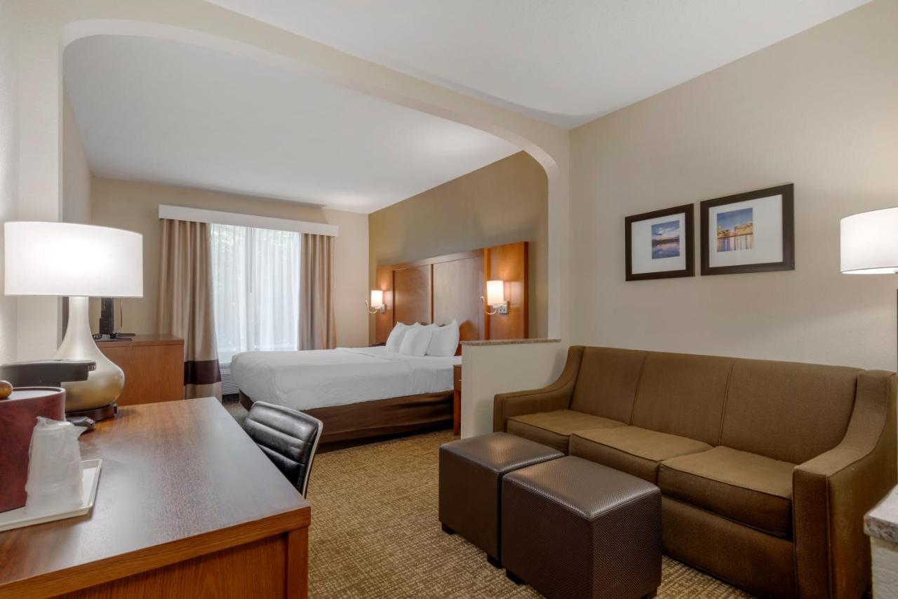 King Suite with Accessible Tub - Accessible/Non-Smoking at Comfort Suites Columbus State University Area
