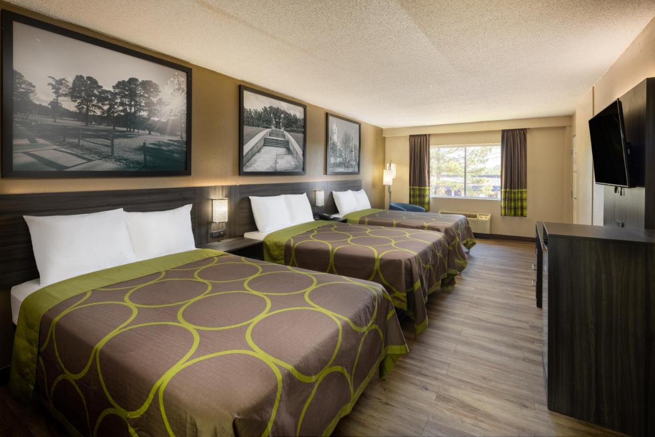 3 Double Beds, Family Room, Non-Smoking at Super 8 by Wyndham McDonough GA