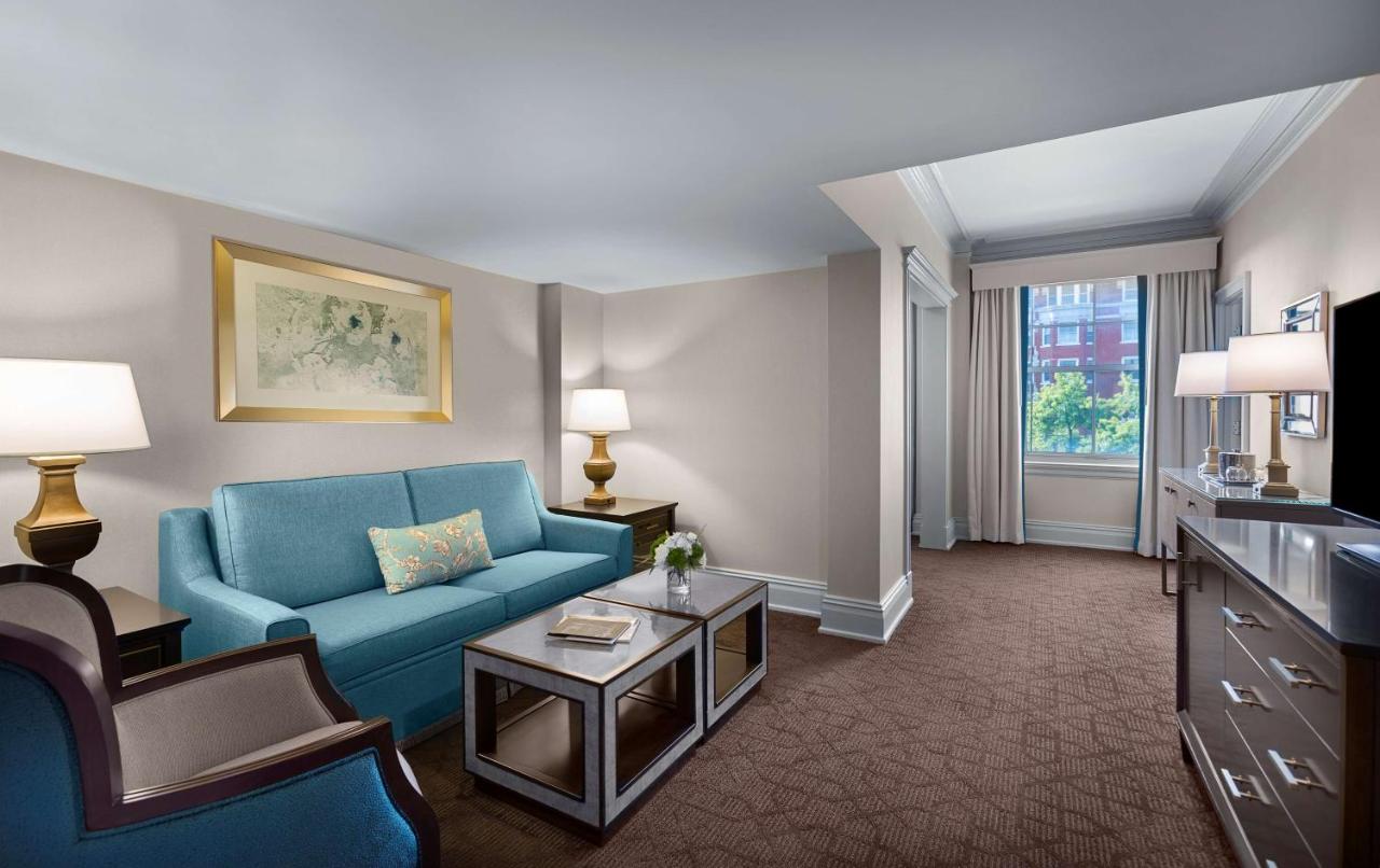 Two-Bedroom Suite with King and Queen Beds at The Royal Sonesta Chase Park Plaza St. Louis