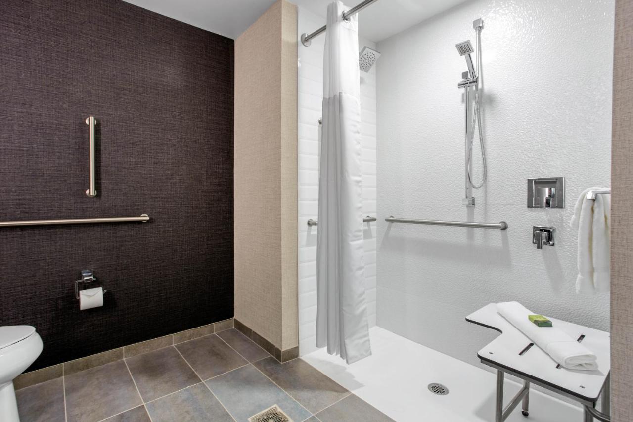 King Room with Roll In Shower and View - Accessible/Non-Smoking at Cambria Hotel Downtown Asheville