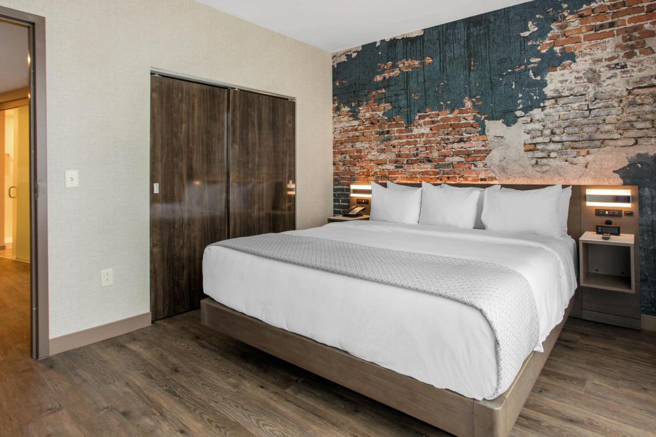 Two-Bedroom Corner King Suite with Private Deck and View at Cambria Hotel Downtown Asheville