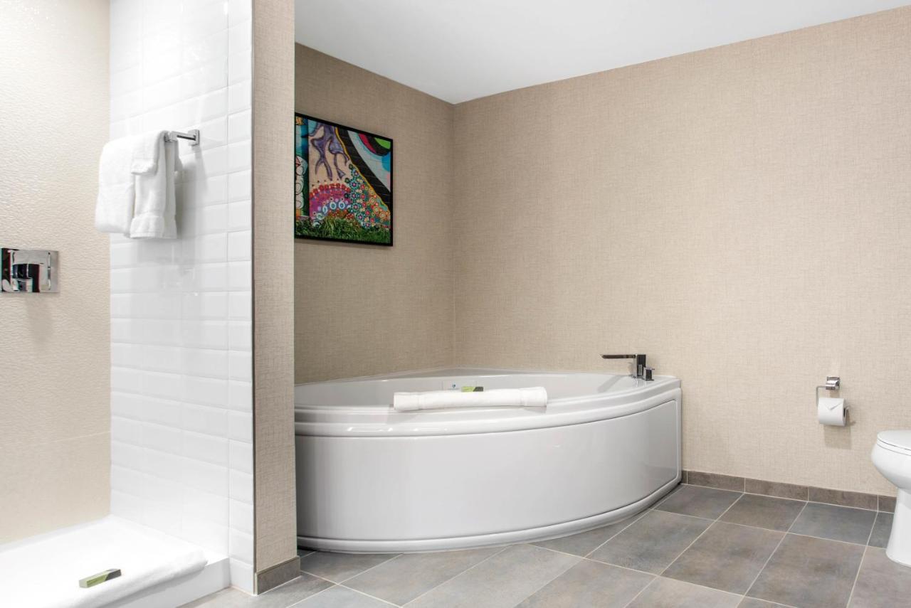 Two-Bedroom Corner King Suite with Private Deck and View at Cambria Hotel Downtown Asheville