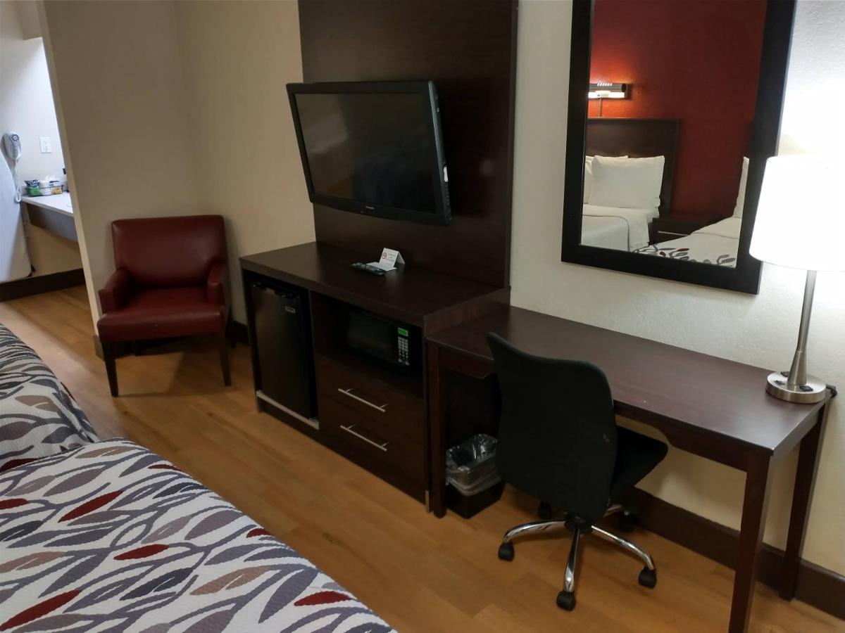 Deluxe Room with Two Queen Beds Non-Smoking at Red Roof Inn Santa Ana