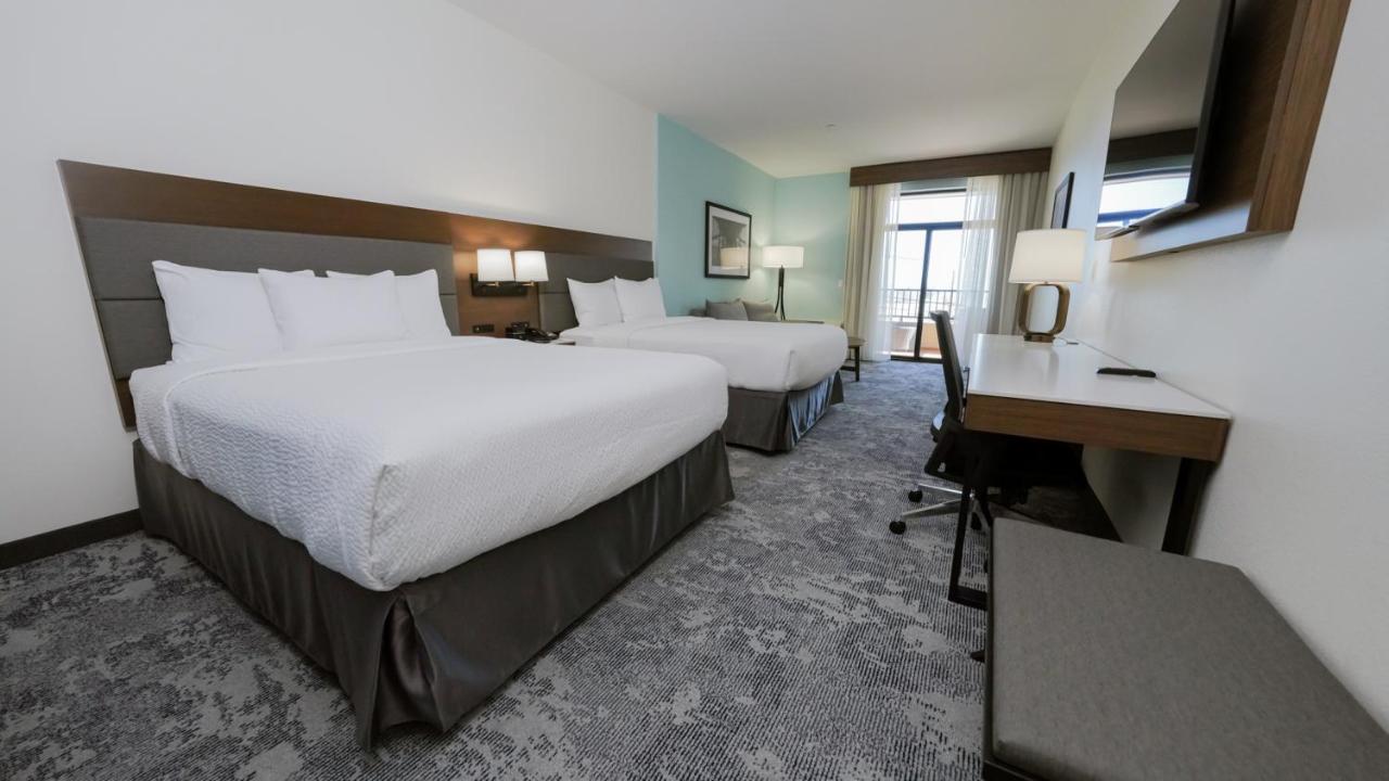 2 Queen Beds, Ocean View Mobility Accessible Suite, Roll-In Shower, Non-Smoking at La Quinta Inn & Suites by Wyndham Santa Cruz