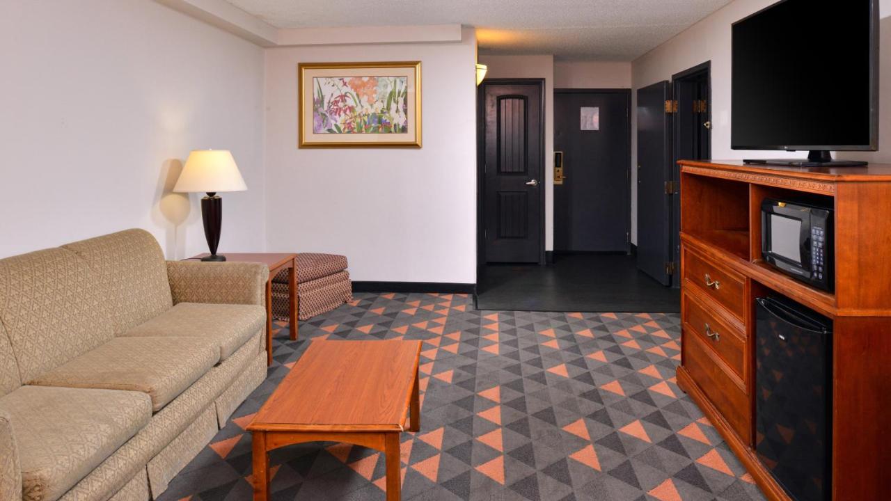 King Suite with Living Room Area at Holiday Inn Great Falls- Convention Center, an IHG Hotel