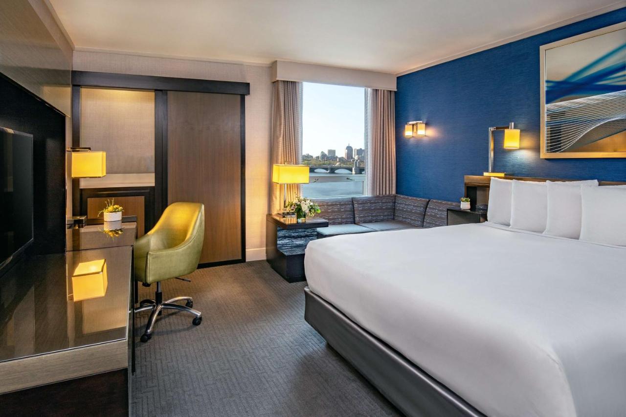 King Room with River View at The Royal Sonesta Boston