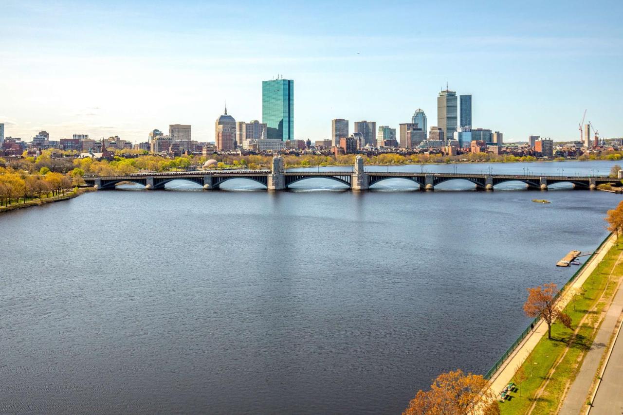 King Room with Balcony and River View at The Royal Sonesta Boston