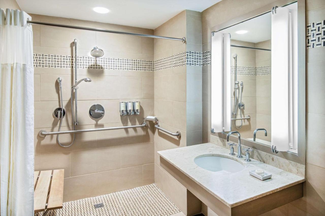 King Room with River View - Disability Access/Roll-In Shower at The Royal Sonesta Boston