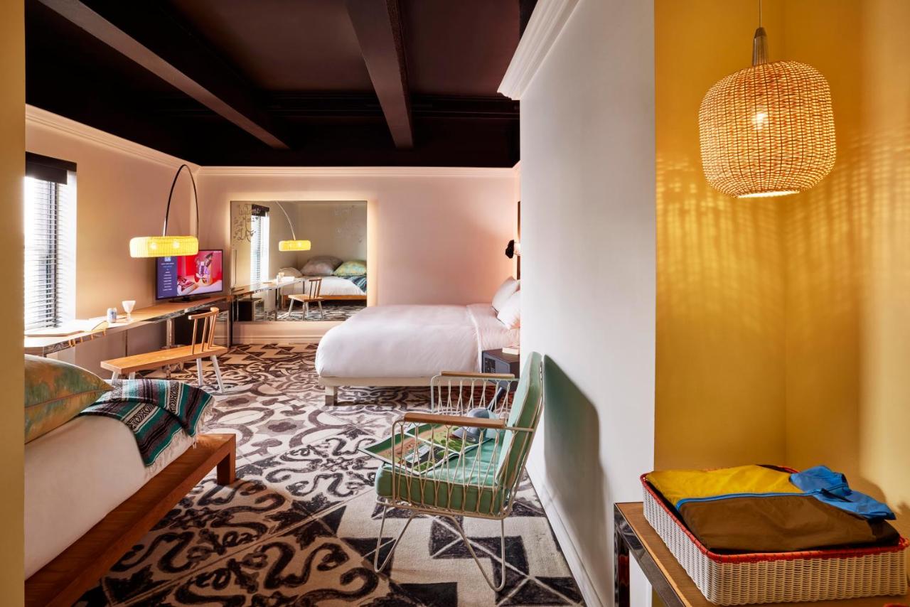 Large Mama Room with City View at Mama Shelter Los Angeles