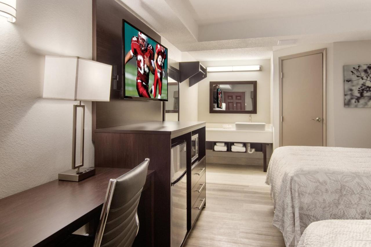 Deluxe Room with Two Queen Beds Smoke Free at Red Roof Inn PLUS+ & Suites Erie