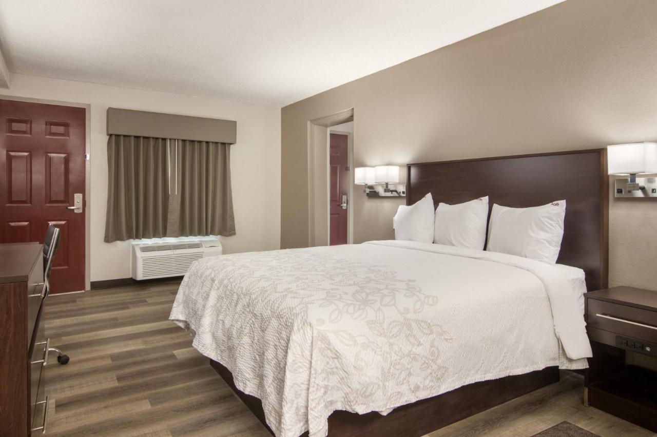 Suite with Three Queen Beds with Kitchenette Smoke Free at Red Roof Inn PLUS+ & Suites Erie