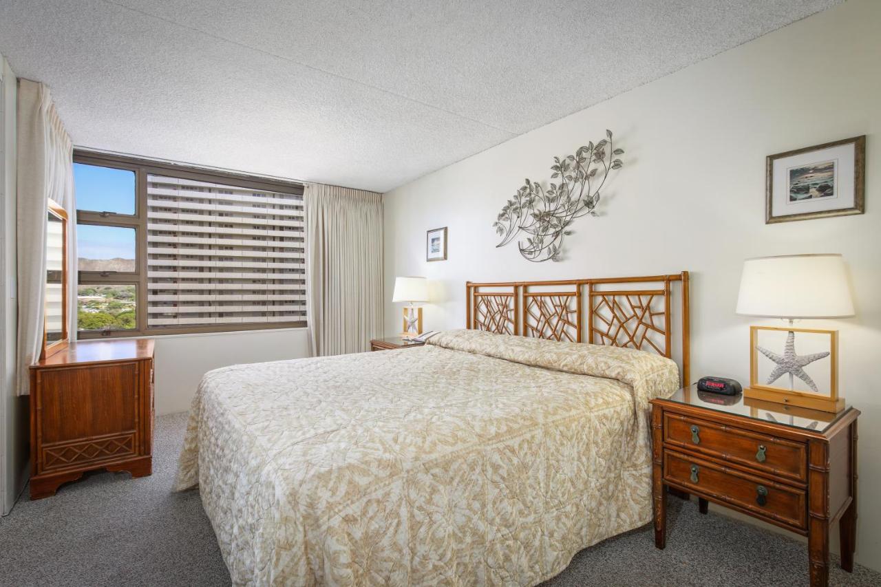 One-Bedroom Suite with City View at Aston at the Waikiki Banyan