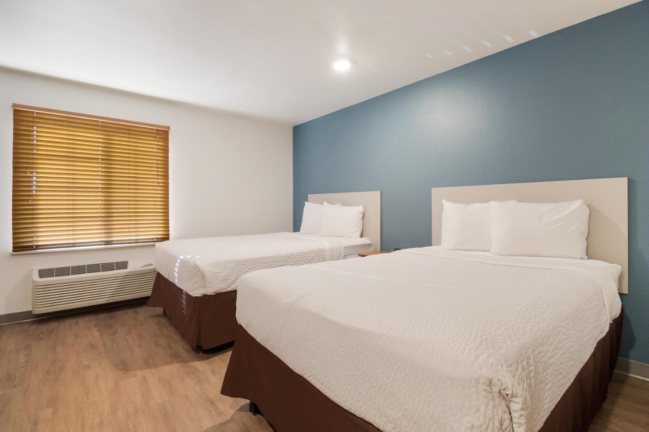 Double Studio with Two Double Beds at WoodSpring Suites Houston I-45 Airtex