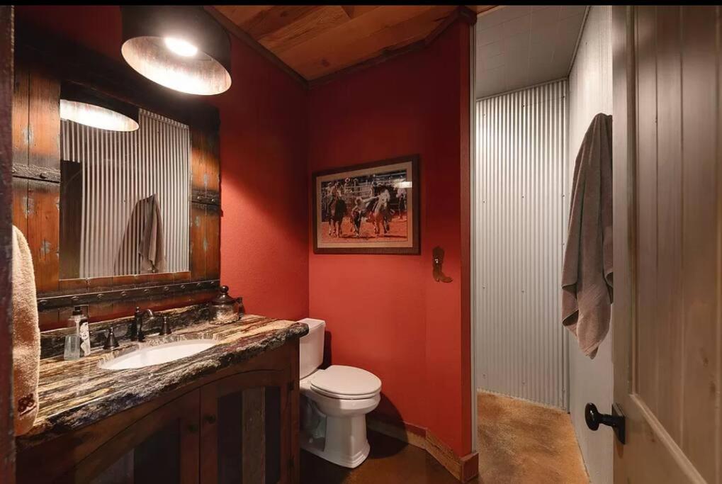 | Unique home on a beautiful ranch w/ stocked pond