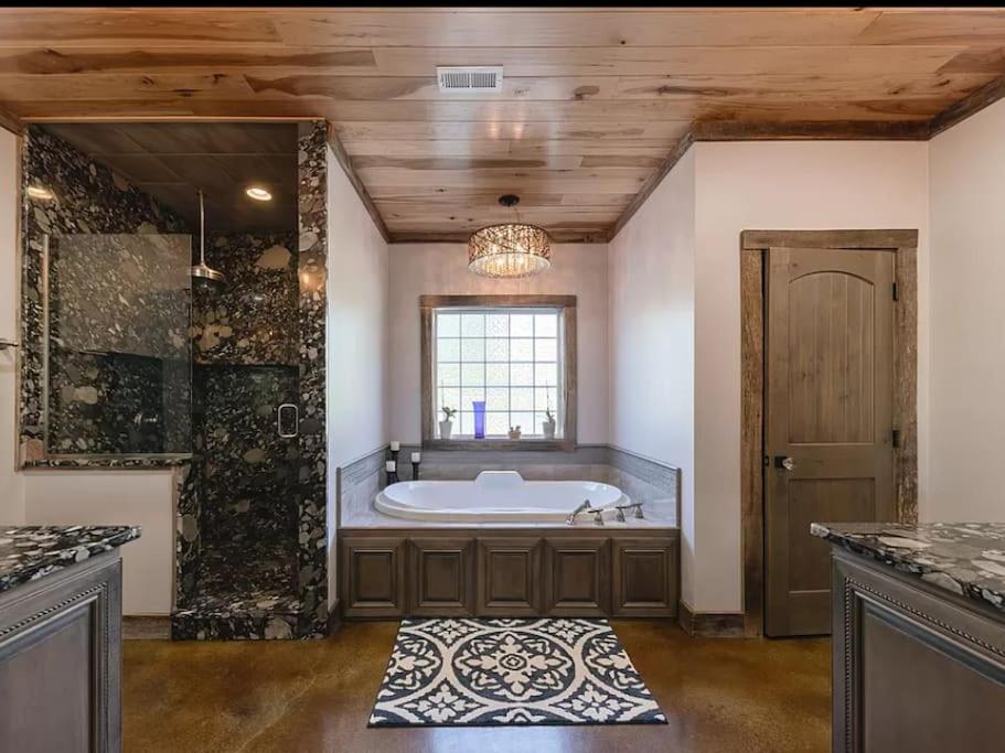 | Unique home on a beautiful ranch w/ stocked pond