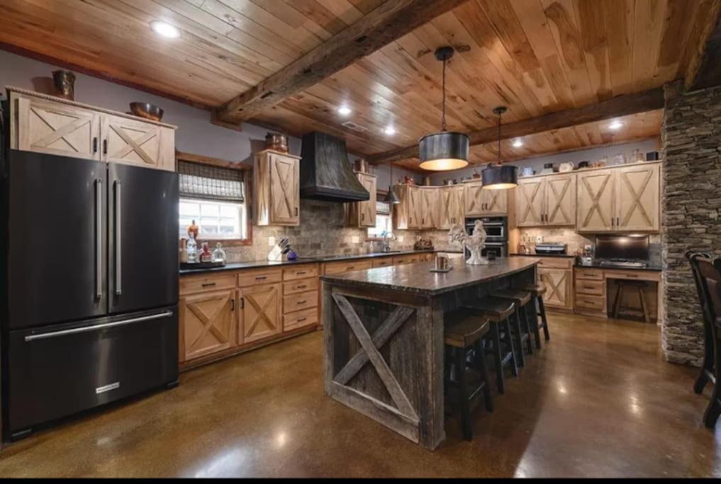 | Unique home on a beautiful ranch w/ stocked pond