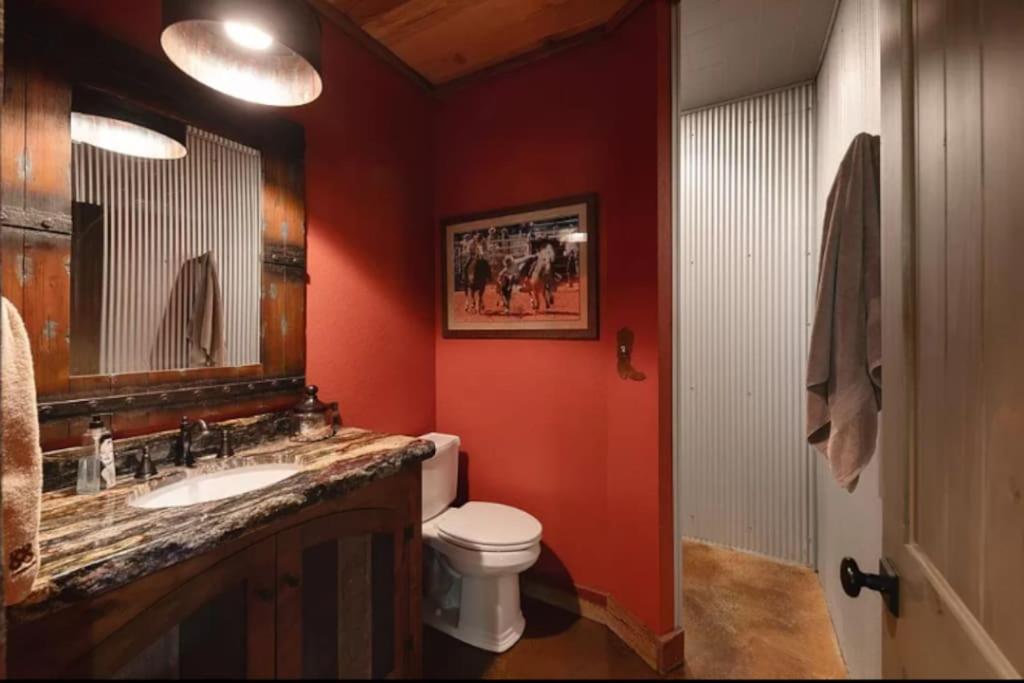 | Unique home on a beautiful ranch w/ stocked pond