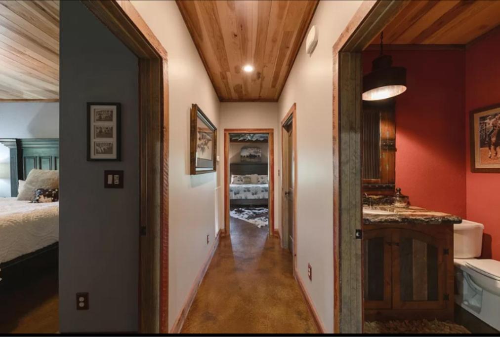 | Unique home on a beautiful ranch w/ stocked pond