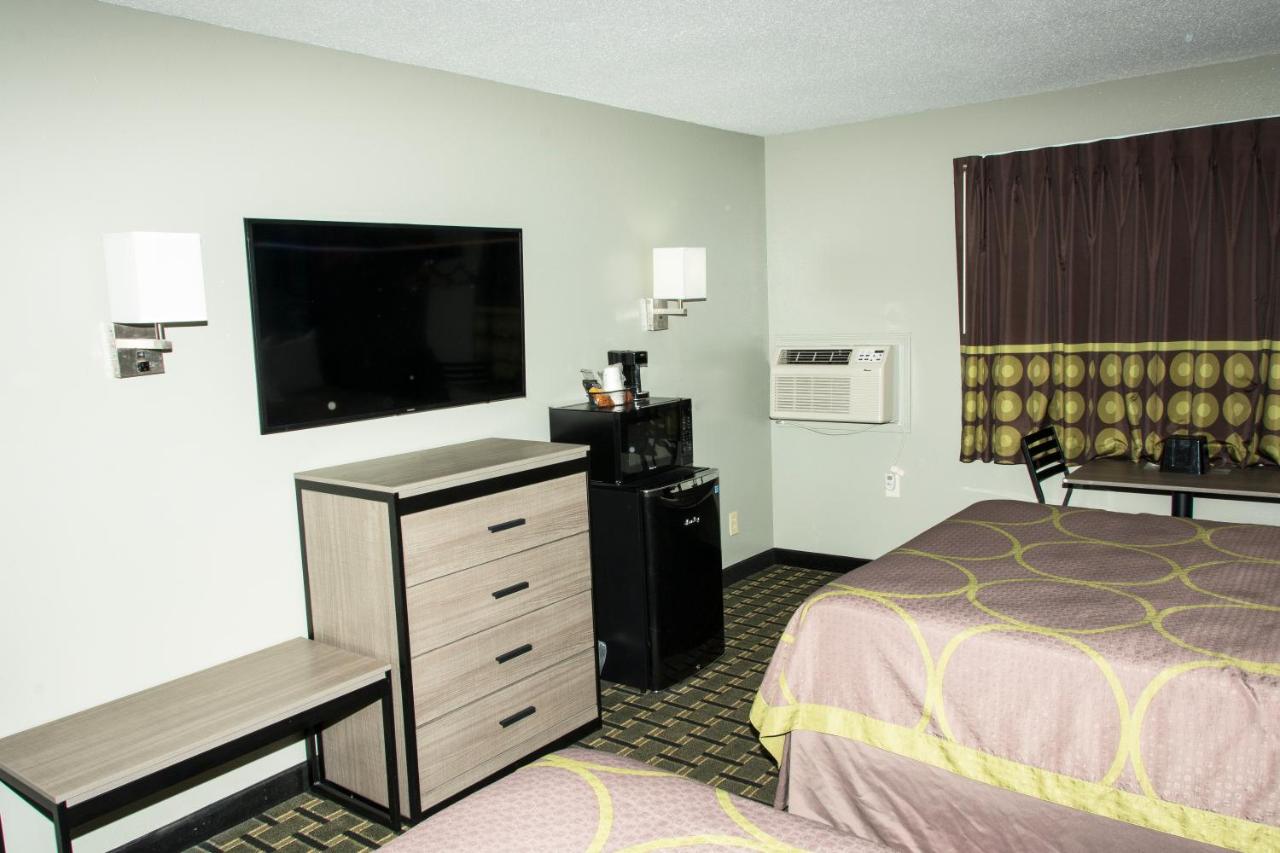 Deluxe Queen Room with Two Queen Beds - Non-Smoking at Super 8 by Wyndham Michigan City