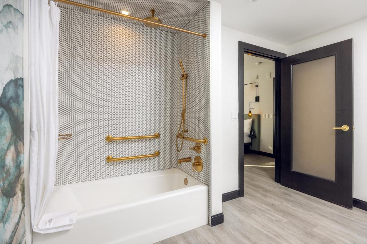 Double Queen Accessible with Tub at The Godfrey Hotel Hollywood