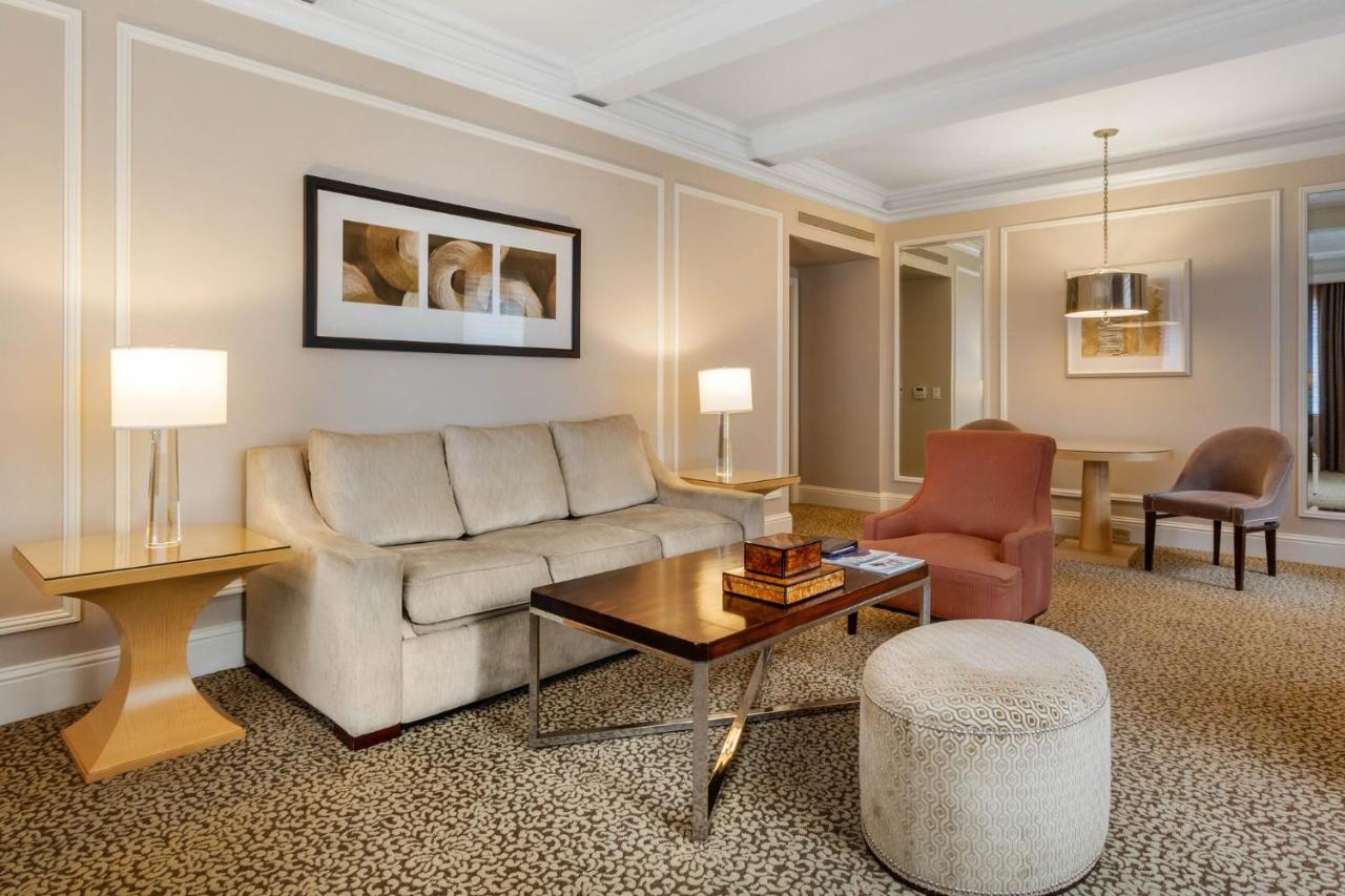 Madison Suite 1 King Bed + Premier Room 2 Double Beds at Omni Berkshire Place