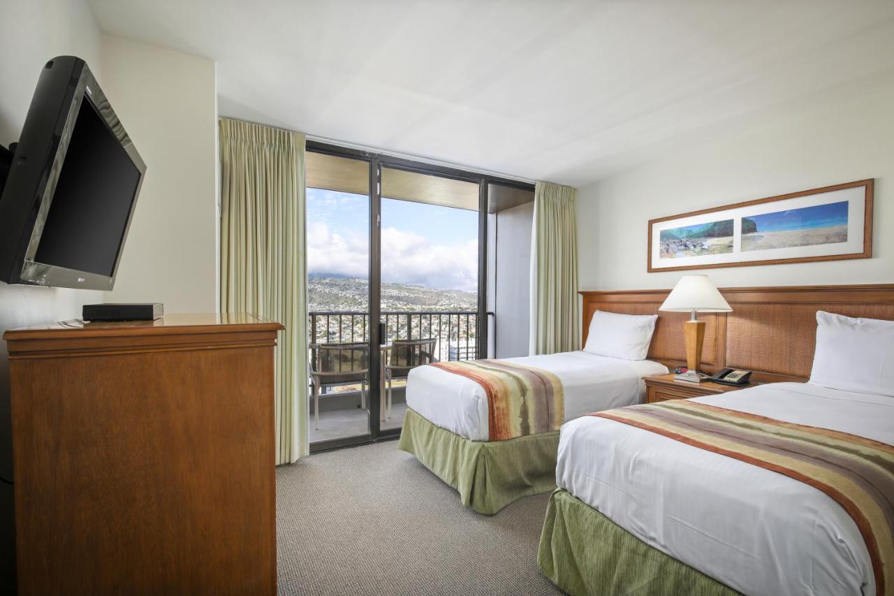 One-Bedroom Suite with Mountain View at Aston Waikiki Sunset