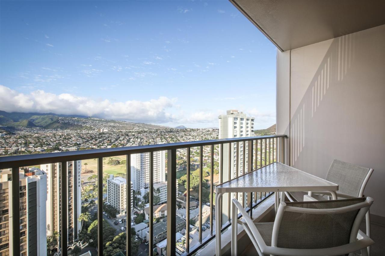 One-Bedroom Suite with Mountain View at Aston Waikiki Sunset
