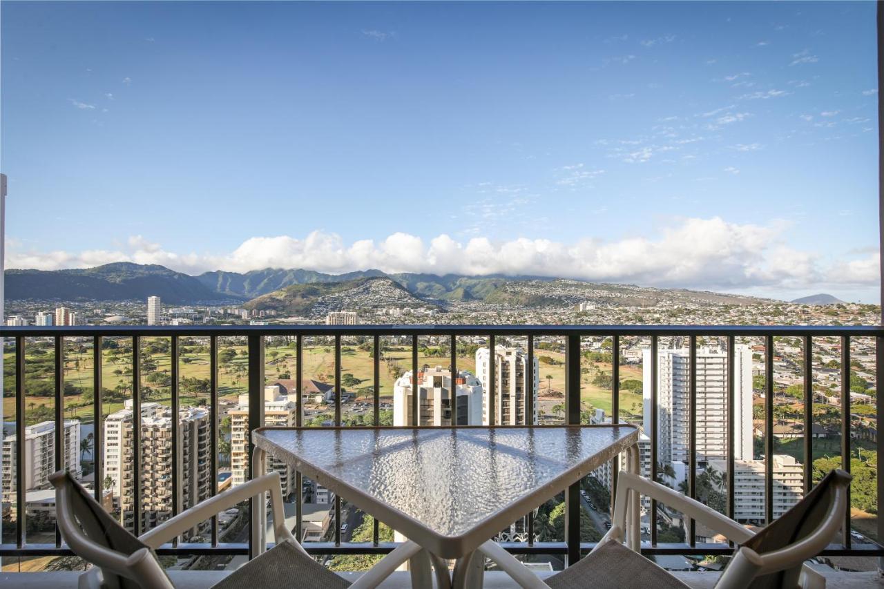 One-Bedroom Suite with Mountain View at Aston Waikiki Sunset