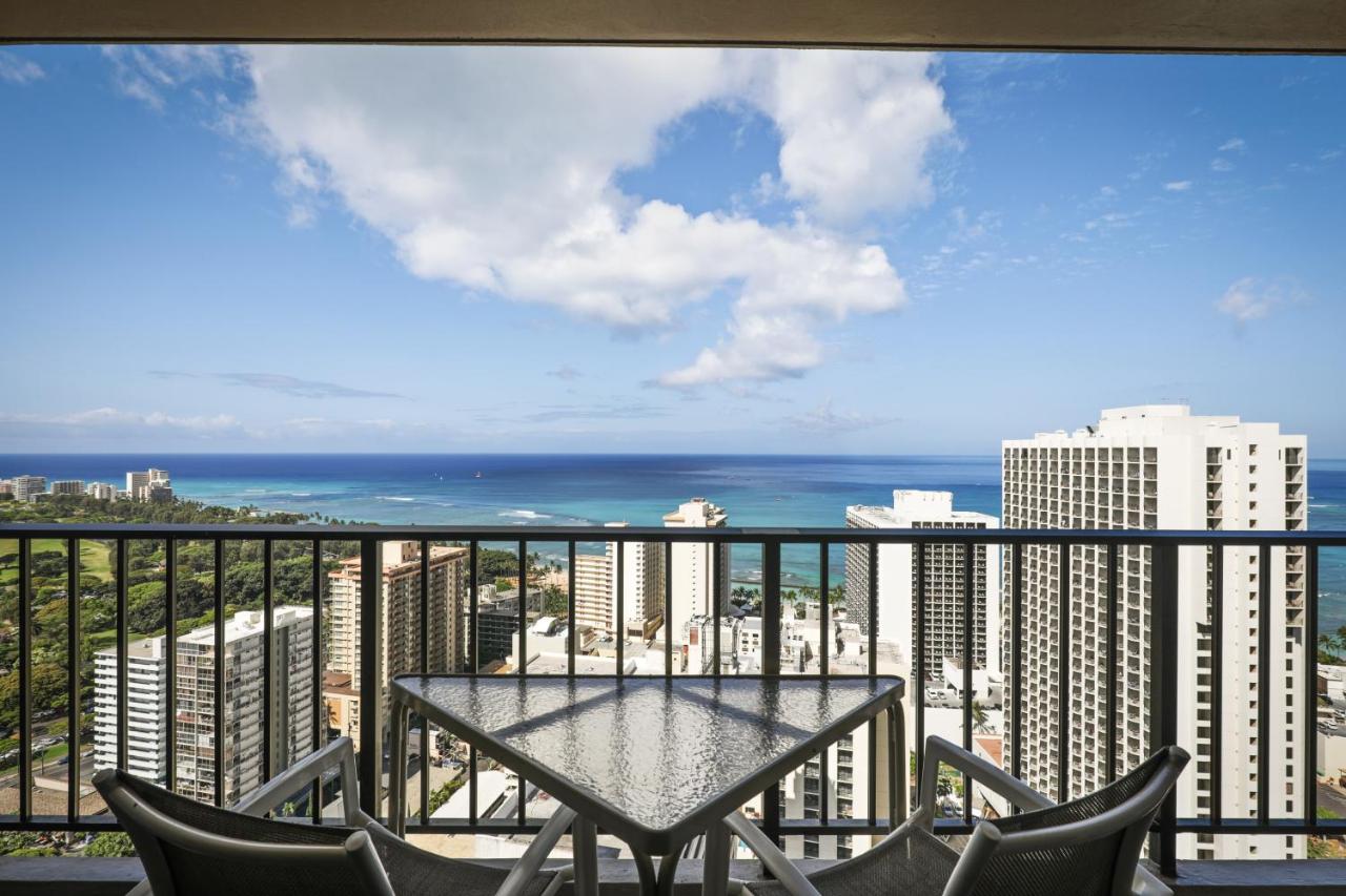 One-Bedroom Suite with Ocean View at Aston Waikiki Sunset