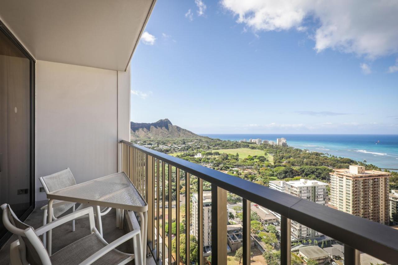 One-Bedroom Suite with Ocean View at Aston Waikiki Sunset
